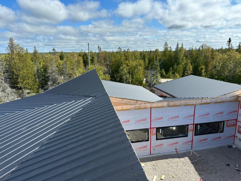 Metal Roofing project 9