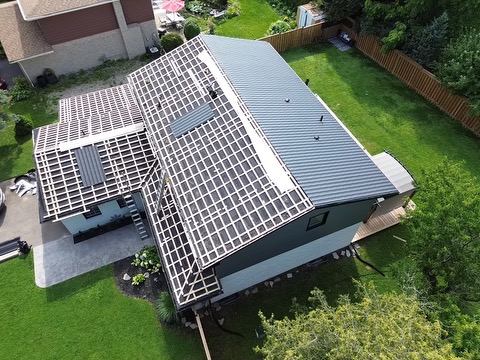 Metal Roofing project 2