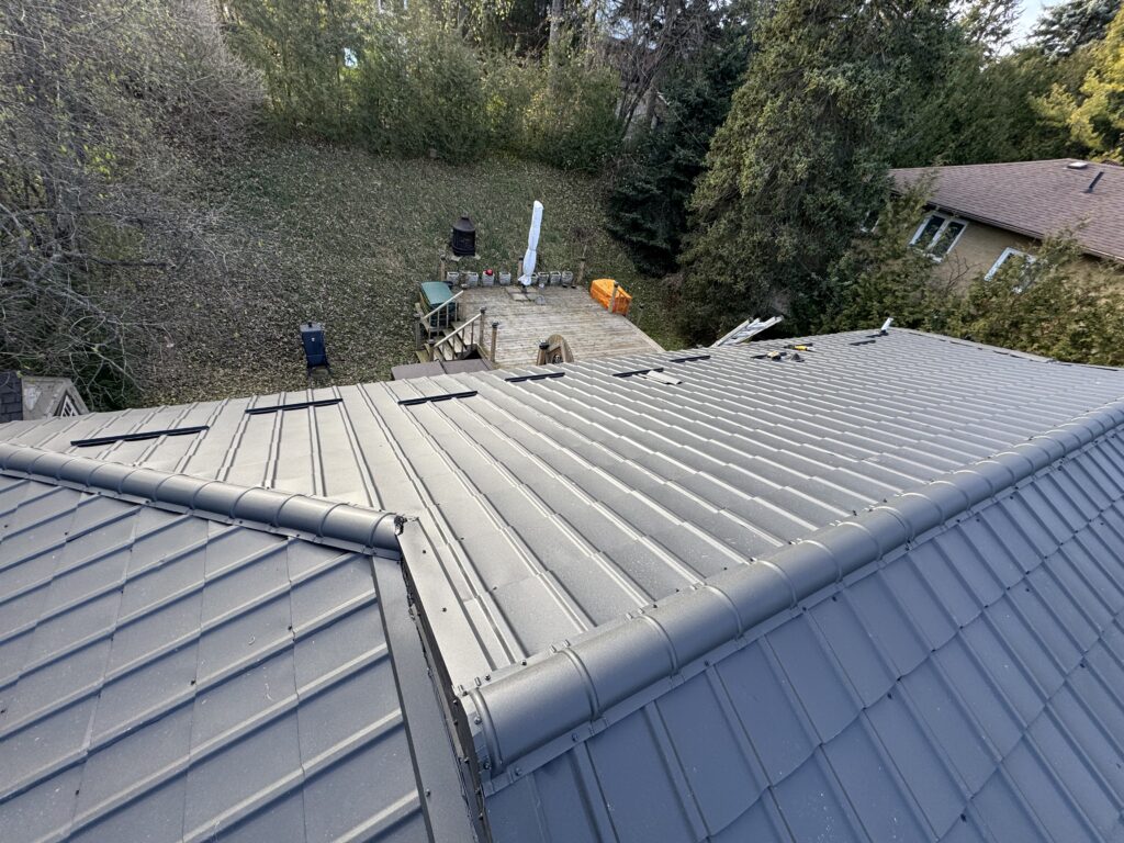 Metal Roofing project 8