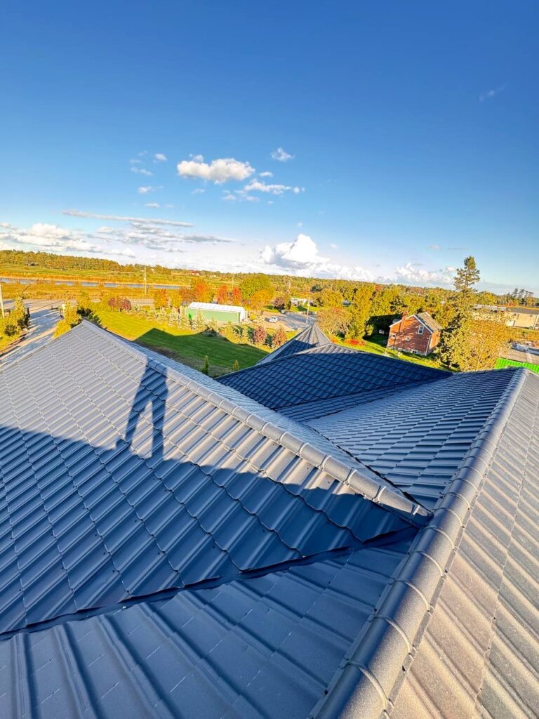 Metal Roofing project 6