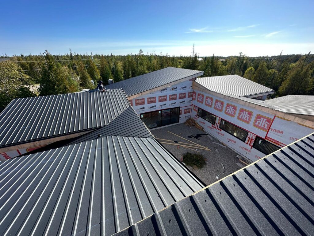 Metal Roofing project 11